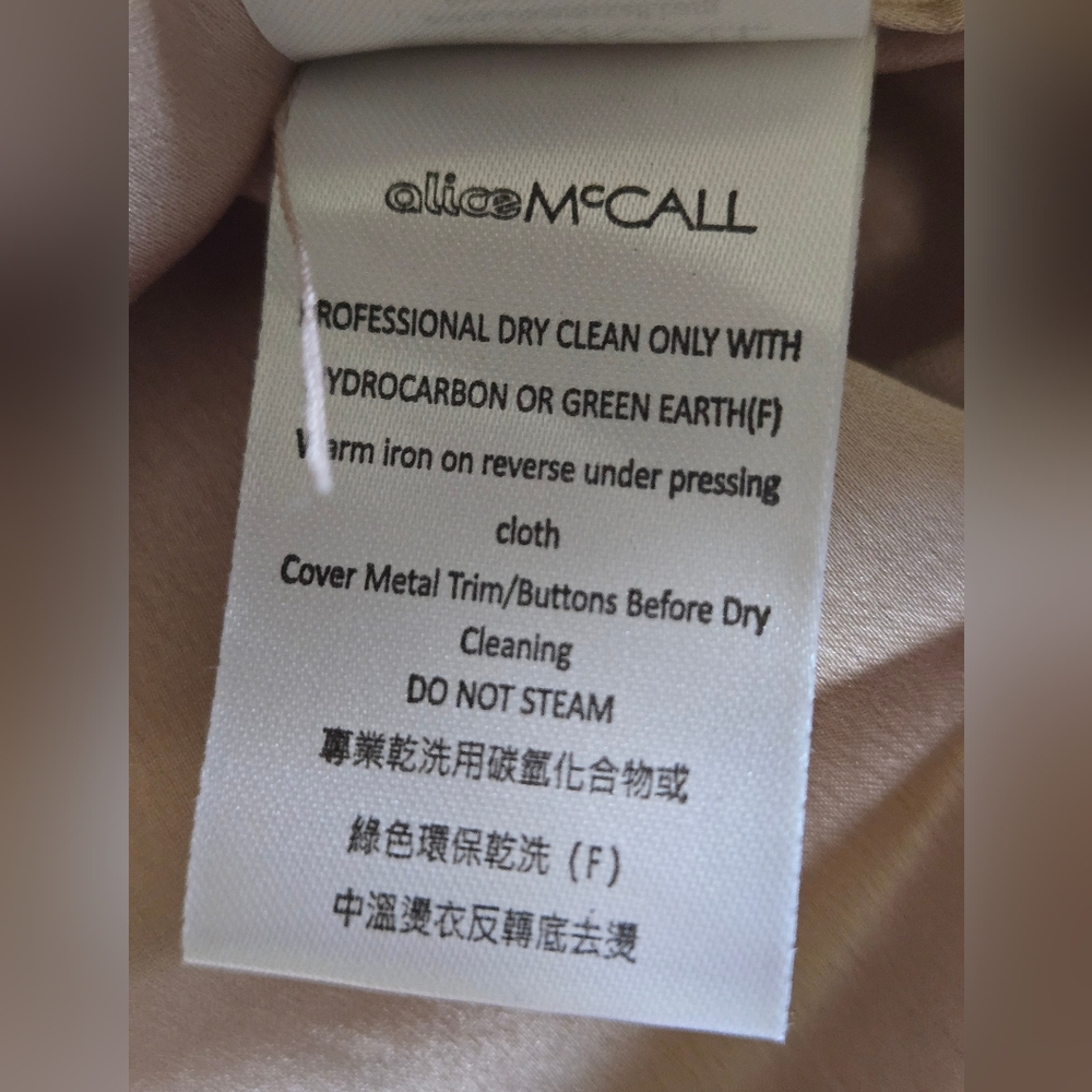 NWT, Alice McCall Love Bird Pink Dress SZ 4 - Picture 8 of 8